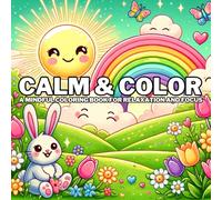 Calm & Color: A Mindful Coloring Book for Relaxation and Focus