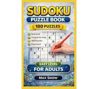 Calm & Easy Sudoku for Adults - Pocket Edition: 180 Relaxing 9×9 Puzzles • 1 Puzzle Per Page • Perfect 5×8 Travel Size (ClearMind Sudoku - Series for Adults & Seniors)