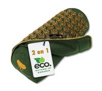 CALM ELEPHANT ORIGINAL® Cojín de Acupresión 2 en 1 con Función de Calor, Rollo Cervical, Cojín Cuello y Rodillas, Rollo Posicionador, Reposapiés Escritorio - Verde