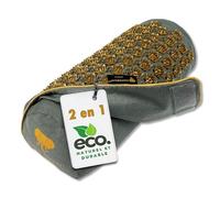 CALM ELEPHANT ORIGINAL® Cojín de Acupresión 2 en 1 con Función de Calor, Rollo Cervical, Cojín Cuello y Rodillas, Rollo Posicionador, Reposapiés Escritorio - Gris