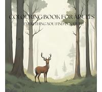 Calm Forest Spirits: A Nature-Themed Adult Coloring Book for Stress Relief, Mindfulness, and Relaxation