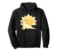Calm Frenchie Estiramiento Yoga Lotus Mandala Bulldog Francés Sudadera con Capucha