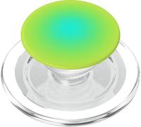 Calm Healing Joy Aura Gradient Blue Green Yellow PopSockets PopGrip para MagSafe