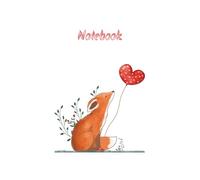 Calm looking fox Composition Notebook: College Ruled Notebook for writing, work and wathever you want to do with