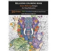 Calm Moments: An Adult Coloring Book with Animals, Nature & Relaxing Patterns for Stress Relief