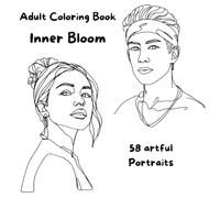 Calm Reflection: Adult Coloring Book for Mindful Coloring: Let each portrait guide you to serenity and focus