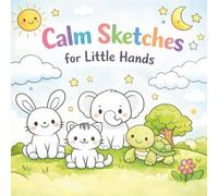 Calm Sketches for Little Hands: A Simple and Gentle Coloring Book for Kids Ages 3 to 6 to Support Calm Focus Creativity and Fine Motor Skills