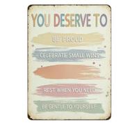 Calm Sunday Feeling Metal Sign Bedroom Wall-Art 8x12 Inch