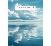 Calm Waters Gratitude Journal: Serene Blue Waters & Sky | Softcover | College Ruled 120 Pages