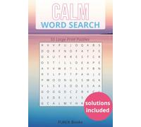 Calm word search book | FUN|K Books | 55 Puzzles | 6x9 inches: Find calm, clarity, and confidence-one peaceful word at a time