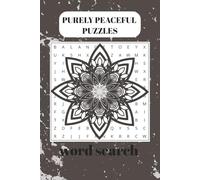 Calm Word search Puzzle Book: Word searches with easy to Read print about calm words, Peace, Quiet, Rain | 6x9 inches, 110 pages | 50+ Puzzles ... Gift for Vacations, Holidays and free Times