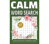 Calm Word Search Puzzle Book: Word Searches with Easy to Read Print about Calm, Zen, Mindfulness and More | 6 x9 inches, 110 pages | 50+ Puzzles … Gift for Vacations, Holidays and Relaxation Times