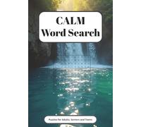 Calm Word Search Puzzle: Word Search Puzzles with easy to Read Print about, Calm, Peace, Tranquil and More | 6x9 inches, 110 pages | 50+ Puzzles ... Gift for Vacations, Holidays and Relaxation