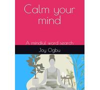 Calm your mind: A mindful word search