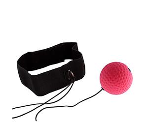 Calma Dragon Boxing Speedball MKHPB05, Balón de Entrenamiento para Fitness, con Banda para la Cabeza, Deporte, Pelota de Boxeo Tailandesa, Punching Ball, Box Pelota Cabeza