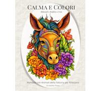 Calma e Colori: Mandala con Animali della Fattoria per Rilassarsi