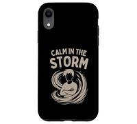 Calma en la tormenta mentalidad resiliente Carcasa para iPhone XR