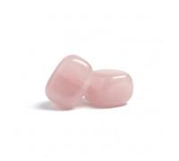 CALMA MI ALMA | 2 Rodados de Cuarzo Rosa Natural - Piedras Energéticas para Amor, Sanación Emocional y Tranquilidad - Cristales del Corazón
