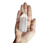 CALMA MI ALMA | Piedras en Bruto Naturales | Minerales Energéticos para Sanación, Meditación y Colección | Cristales para Chakras y Terapias Holísticas, Piedras Energéticas (Selenita, Grande)