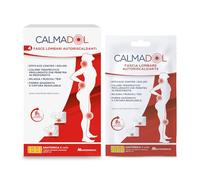 CALMADOL Faja lumbar autocalentante para dolores musculares, dolor de espalda, relaja los músculos tensos, eficaz contra los dolores sin medicamentos (4 unidades)