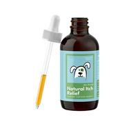 calmante natural para aliviar la picazón de perro, fórmula calmante y calmante para perros, apoyo alérgico, para razas pequeñas, medianas y grandes, de la sequedad, desprendimiento