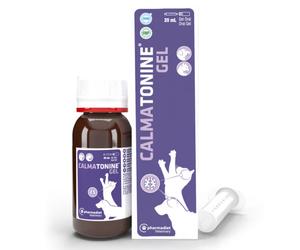 Calmatonine Gel - Suplemento para el estrés para perros y gatos - Cantidad: 20 ml