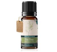 Calmer Solutions Aceite Esencial de árbol de té - 10 ml | Afecciones de la Piel, Tos, resfriados, respiratorio | Aceites Naturales 100% Puros de Origen del Reino Unido | Uso Profesional o doméstico |