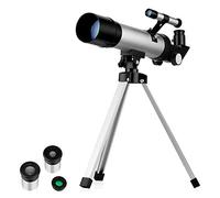 CalmGeek Telescopio astronómico con trípode buscador de estrellas, telescopio monocular para niños principiantes