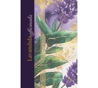 Calming and Grounding Journal - Half Lined, Half Plain Notebook: Lavander Themed Diary For Mindful Writing, Sketching, and Everyday Notes