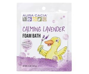 Calming Foam Bath - Lavender 6/2.5 oz Pkts by AURA CACIA