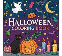 Calming Halloween Coloring Book featuring Cute Creepy Creatures: Perfect for Adults and Teens, Moments for Relaxation (Saisonale Malbücher)