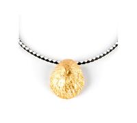 CALOBRA LUXE BLANCO & NEGRO collar #oro brillo