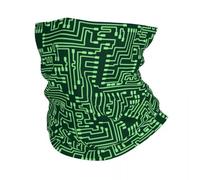Calor de invierno, placa de circuito Bandana Calentador de cuello Mujeres Hombres Invierno Esquí Tubo Bufanda Polaina Desarrollador de computadoras Programador Tech Face Cover