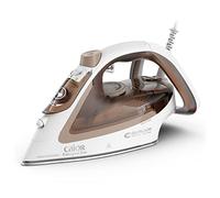 Calor Easygliss Eco Plancha 2800 W, Flujo de vapor 50 g/min, Función Pressing 240 g/min, Hasta 30% ahorro de energía, Suela Durilium Airglide, fabricada en Francia, Arcilla FV5780C0