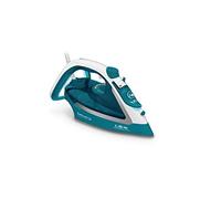 Calor Easygliss Plus Plancha a vapor, 2500 W, Vapor continuo 40 g/min, Pressing 195 g/min, Suela Durilium Airglide FV5719C0, Turquesa
