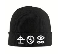 Calor Invernal, Bad Omens es un Gorro de Punto de Punto cálido de Metalcore Americano, Gorro de Sombrero de capela de Hip Hop para otoño, Invierno, Gorros de Exterior para Adultos Unisex