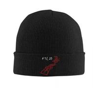 Calor otoño e Invierno Tengo Problemas Me Hacen Mal Gorro Tejido de Mujer Gorros de Hombre Gorros de Invierno Banda de Metal Gorra de Hip Hop