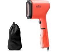Calor Pure POP - Vaporizador 20 g/min, 1300 W, depósito de agua 70 ml, listo en 15 segundos, autonomía4 minutos, frota/purifica la ropa, coral, DT2022C0