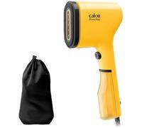 Calor Pure POP - Vaporizador 20g/min, 1300 W, depósito de agua 70 ml, listo en 15 segundos, autonomía4 minutos, frota/purifica la ropa, amarillo, DT2026C0