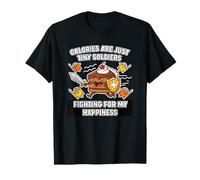 calorías Pequeños Soldados luchando por mi Felicidad Camiseta