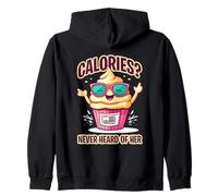 CALORIES NEVER HEARD OF HER Sudadera con Capucha