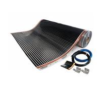 Calorique Neo Calorique - Calefacción eléctrica por suelo radiante, 150 W/m², 100 cm de ancho, superficie de 1,0 m², solución eficaz para la renovación de edificios nuevos y antiguos