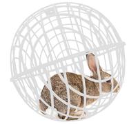 CalorMixs Jaula circular enrollable para pollos, seguridad para mascotas al aire libre, jaula de plástico para aves de corral, uso en el patio, gallinero seguro para caminar, conejos, pollitos, patos,
