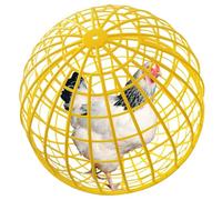 CalorMixs Jaula circular enrollable para pollos, seguridad para mascotas al aire libre, jaula de plástico para aves de corral, uso en el patio, gallinero seguro para caminar, conejos, pollitos, patos,