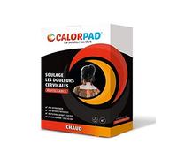 CalorPad - Cojín térmico cervical, 20 x 40 cm, reutilizable, con funda de velcro