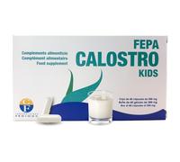 Calostro Bovino Kids FEPA - Complemento Alimenticio para Niños - Con Zinc, Vitamina A, Proteínas e Inmunoglobulinas - Apoyo Nutricional Diario y Bienestar General - 60 Cápsulas - Fepadiet