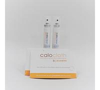 Calotherm 2 paquetes de spray CaloCloth "20.3 x 15.2 cm y 2 paquetes de spray CaloClear de 25 ml