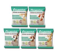 CaloVital Paquete de degustación de alimentos con alto contenido calórico para un rápido aumento de peso como alimento para astronautas en caso de bajo peso, comida para beber para aumentar el peso