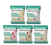 CaloVital Paquete de degustación de comida para beber como alimento para bajo peso, alimento para beber con alto contenido calórico para un rápido aumento de peso, batido de calorías para aumentar