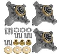 Caltric Conjunto de 3 ejes compatible con Husqvarna GTH26V54 LGT2554 LGT2654 LGT24K54 2554